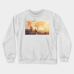 hologram Crewneck Sweatshirt